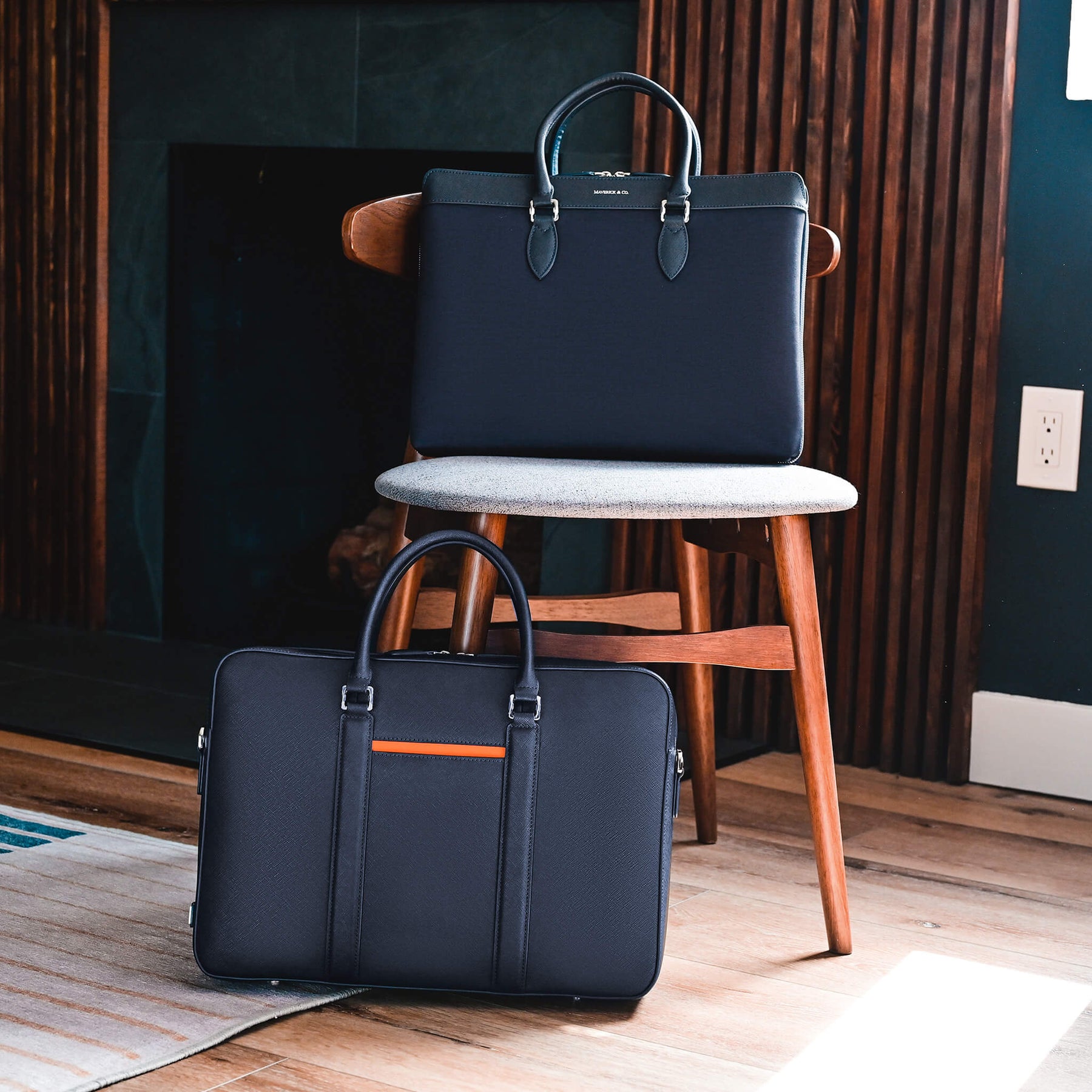 Manhattan Leather Briefcase – Maverick & Co.