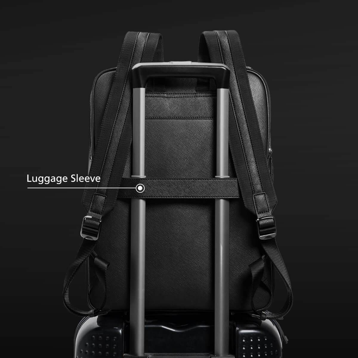 Maverick & Co. - Earthen Recycled Leather Backpack