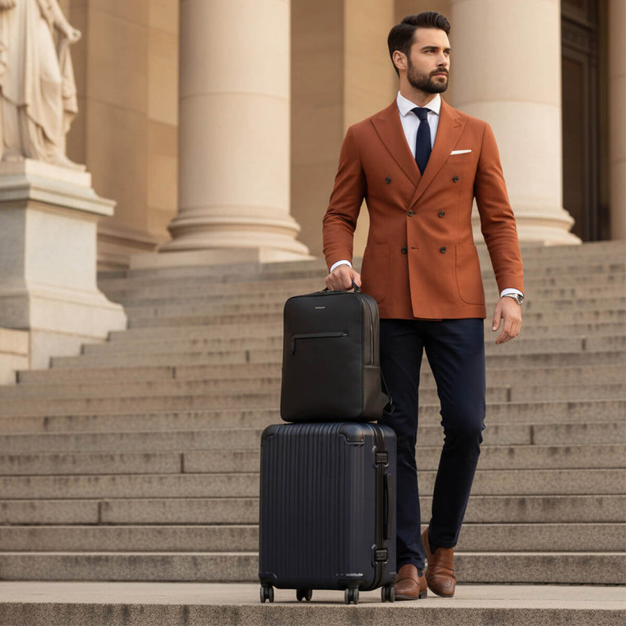 Maverick & Co. - Earthen Recycled Leather Backpack