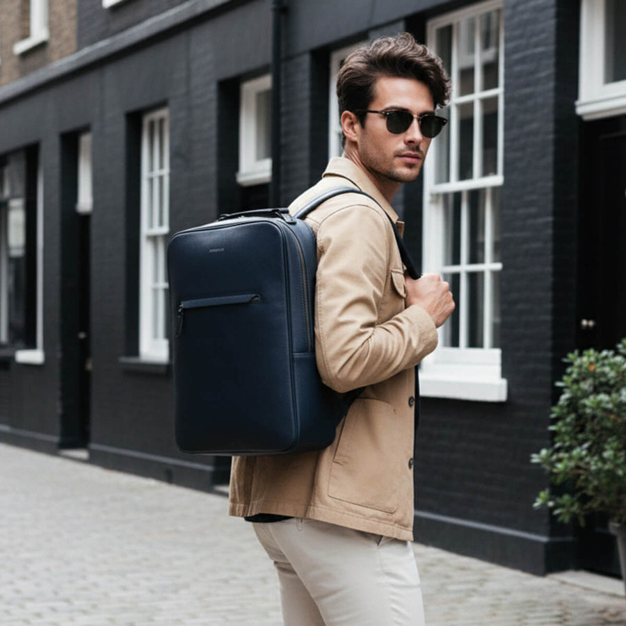 Maverick & Co. - Earthen Recycled Leather Backpack