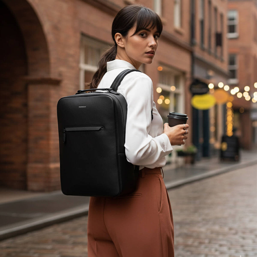 Maverick & Co. - Earthen Recycled Leather Backpack