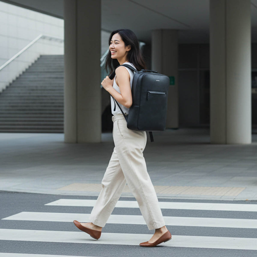 Maverick & Co. - Earthen Recycled Leather Backpack