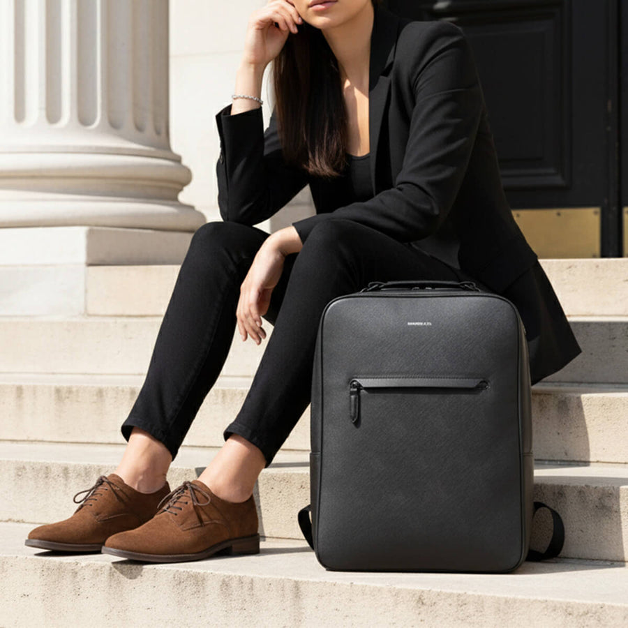 Maverick & Co. - Earthen Recycled Leather Backpack