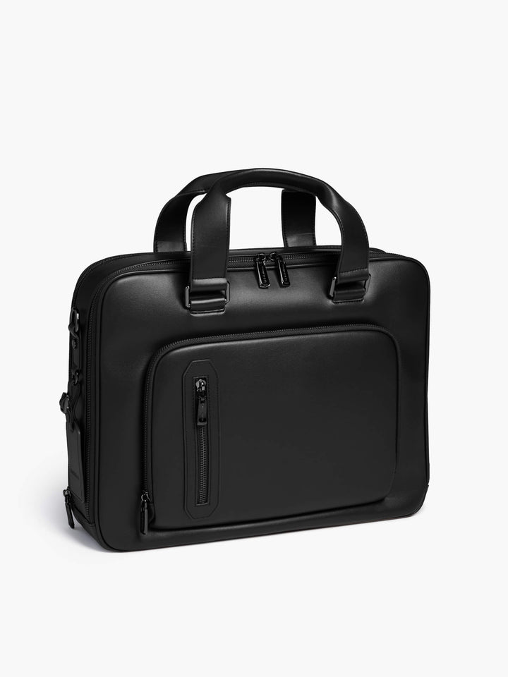 Maverick & Co. - Explorer Double-Zip Briefcase #color_black