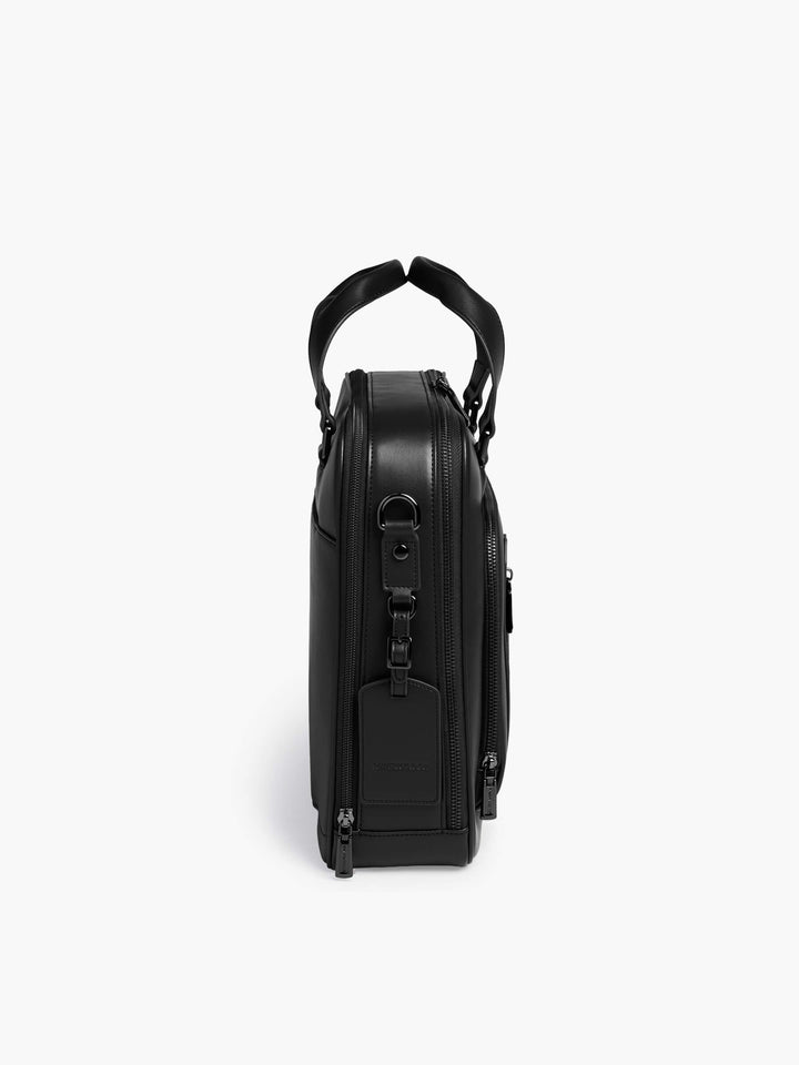 Maverick & Co. - Explorer Double-Zip Briefcase #color_black