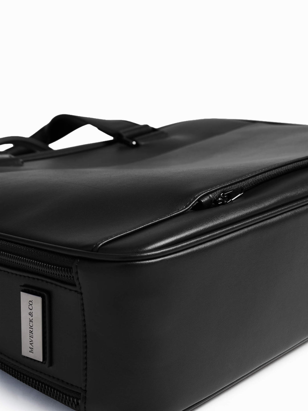 Maverick & Co. - Explorer Double-Zip Briefcase #color_black
