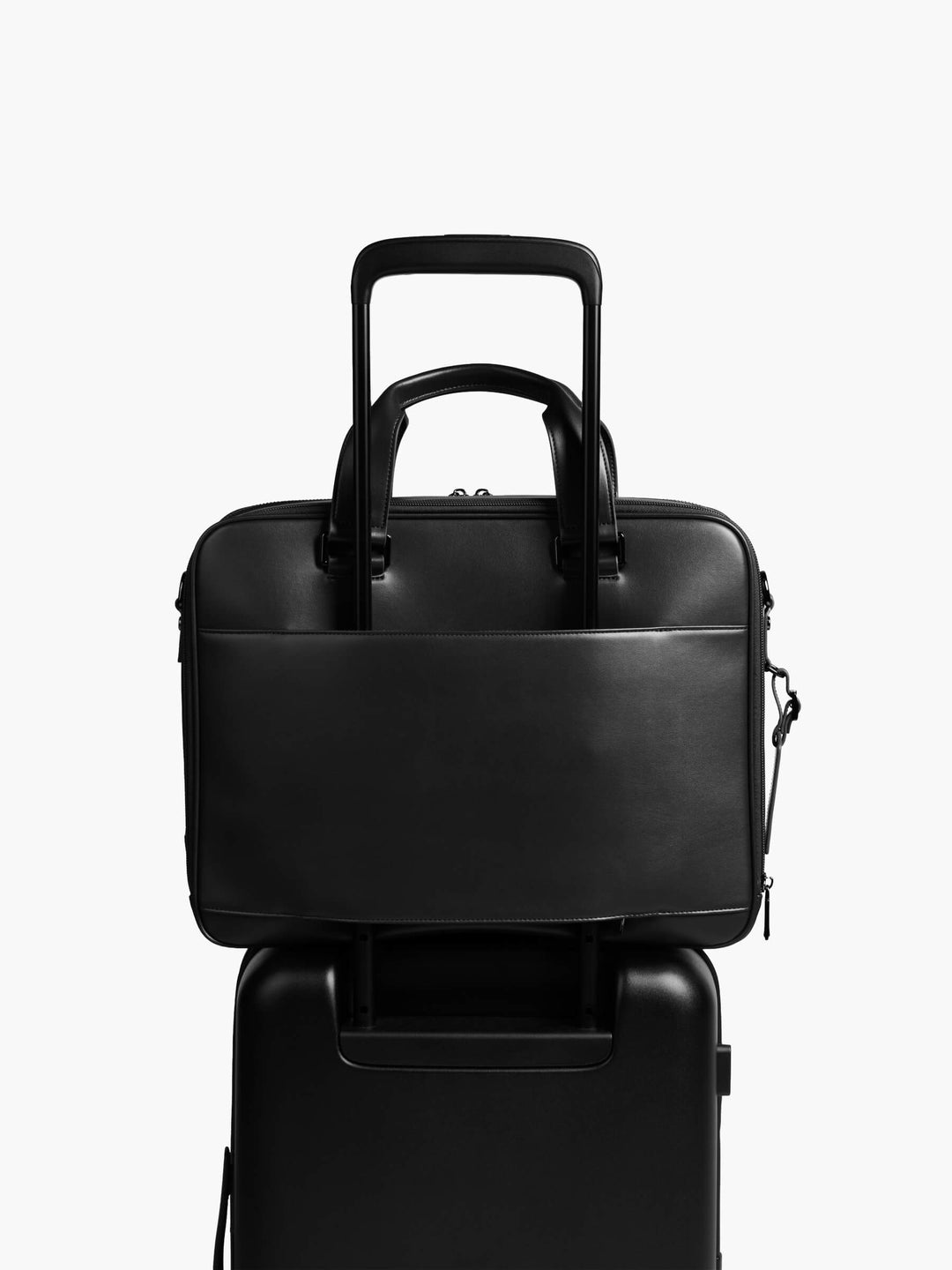 Maverick & Co. - Explorer Double-Zip Briefcase #color_black