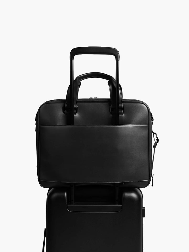 Maverick & Co. - Explorer Double-Zip Briefcase #color_black