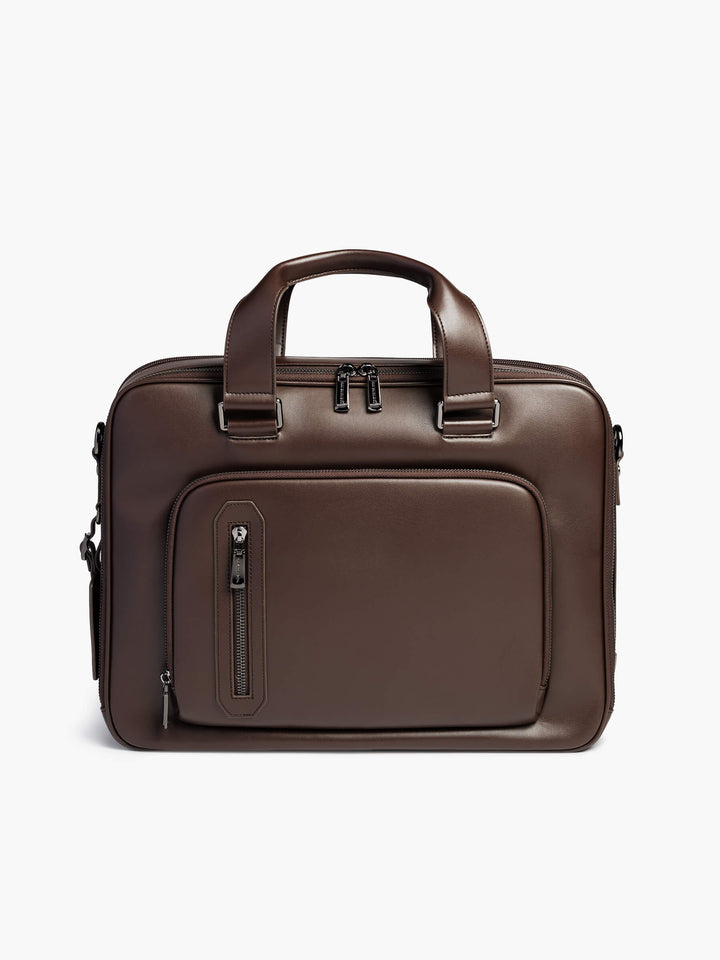 Maverick & Co. - Explorer Double-Zip Briefcase #color_brown