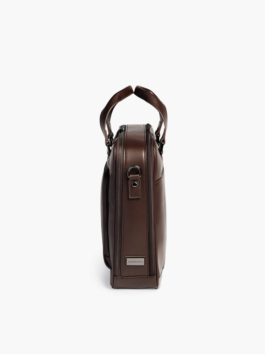 Maverick & Co. - Explorer Double-Zip Briefcase #color_brown