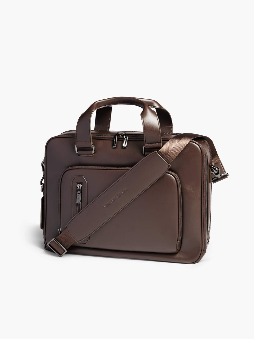 Maverick & Co. - Explorer Double-Zip Briefcase #color_brown