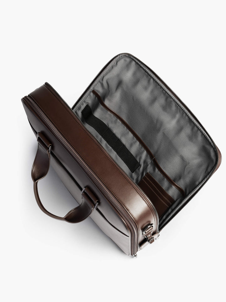 Maverick & Co. - Explorer Double-Zip Briefcase #color_brown