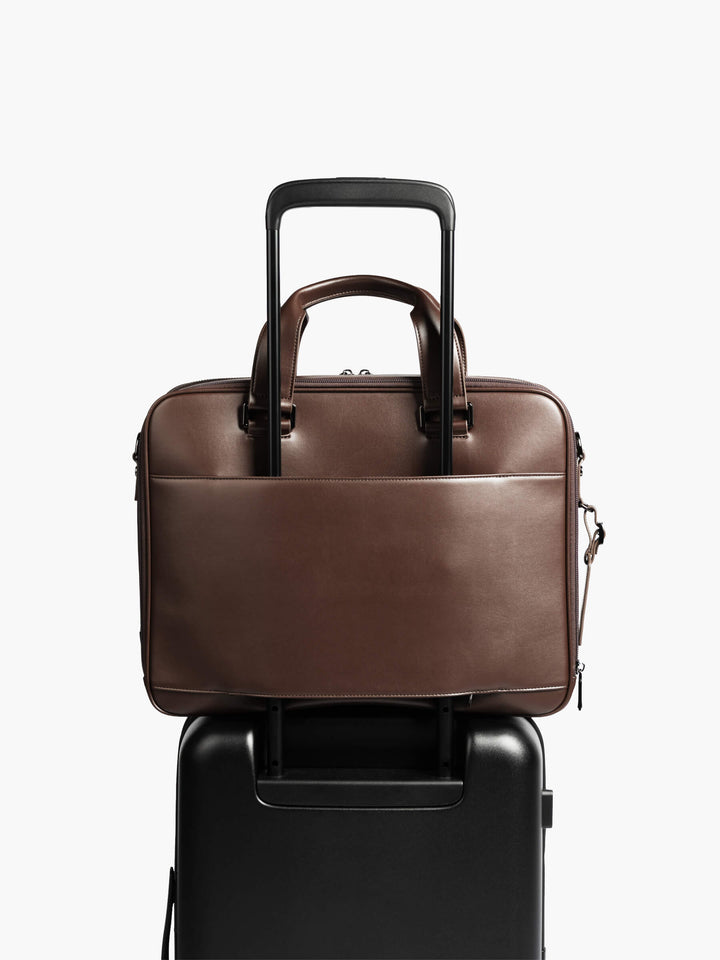 Maverick & Co. - Explorer Double-Zip Briefcase #color_brown