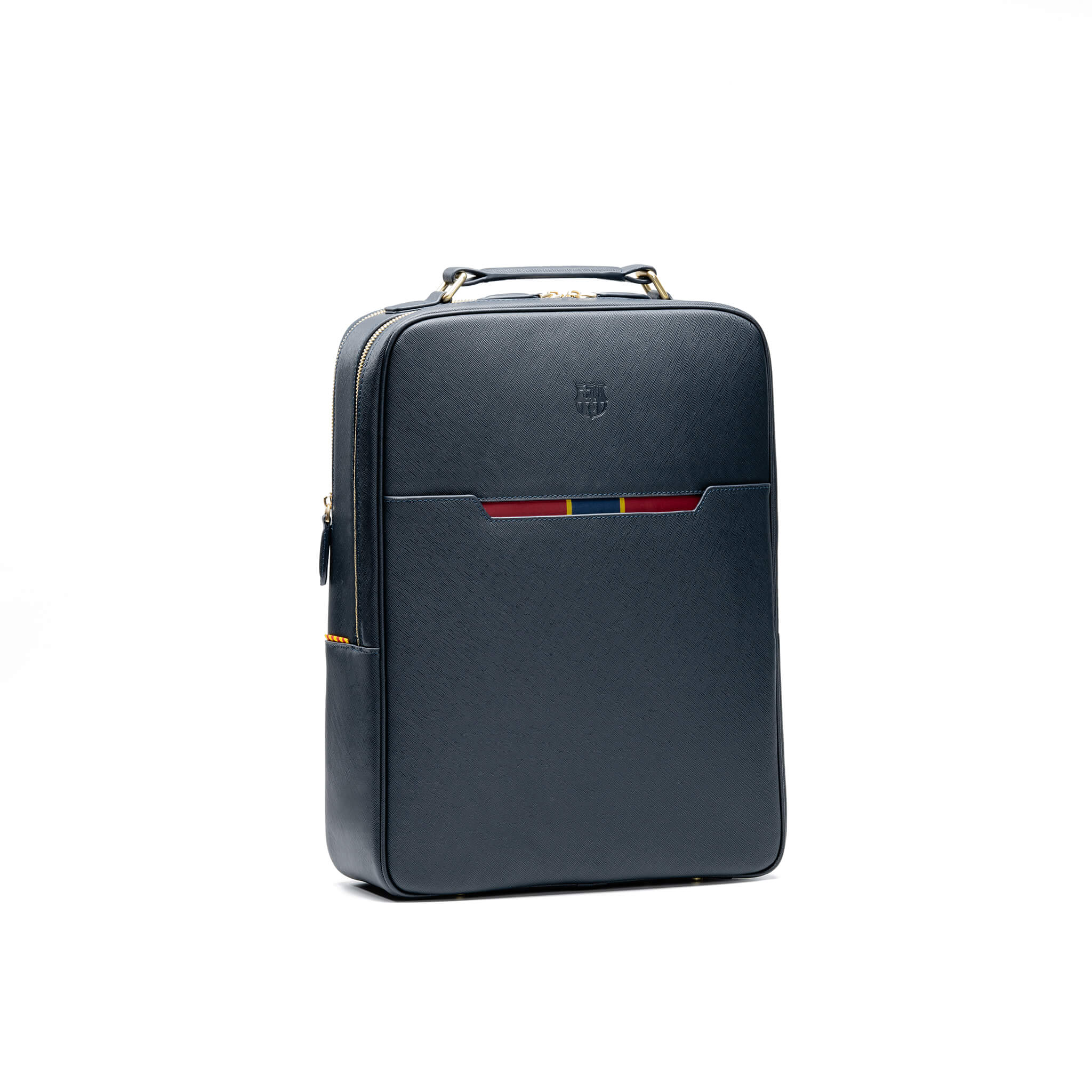 FC Barcelona Double-Zip Leather Backpack – Maverick & Co