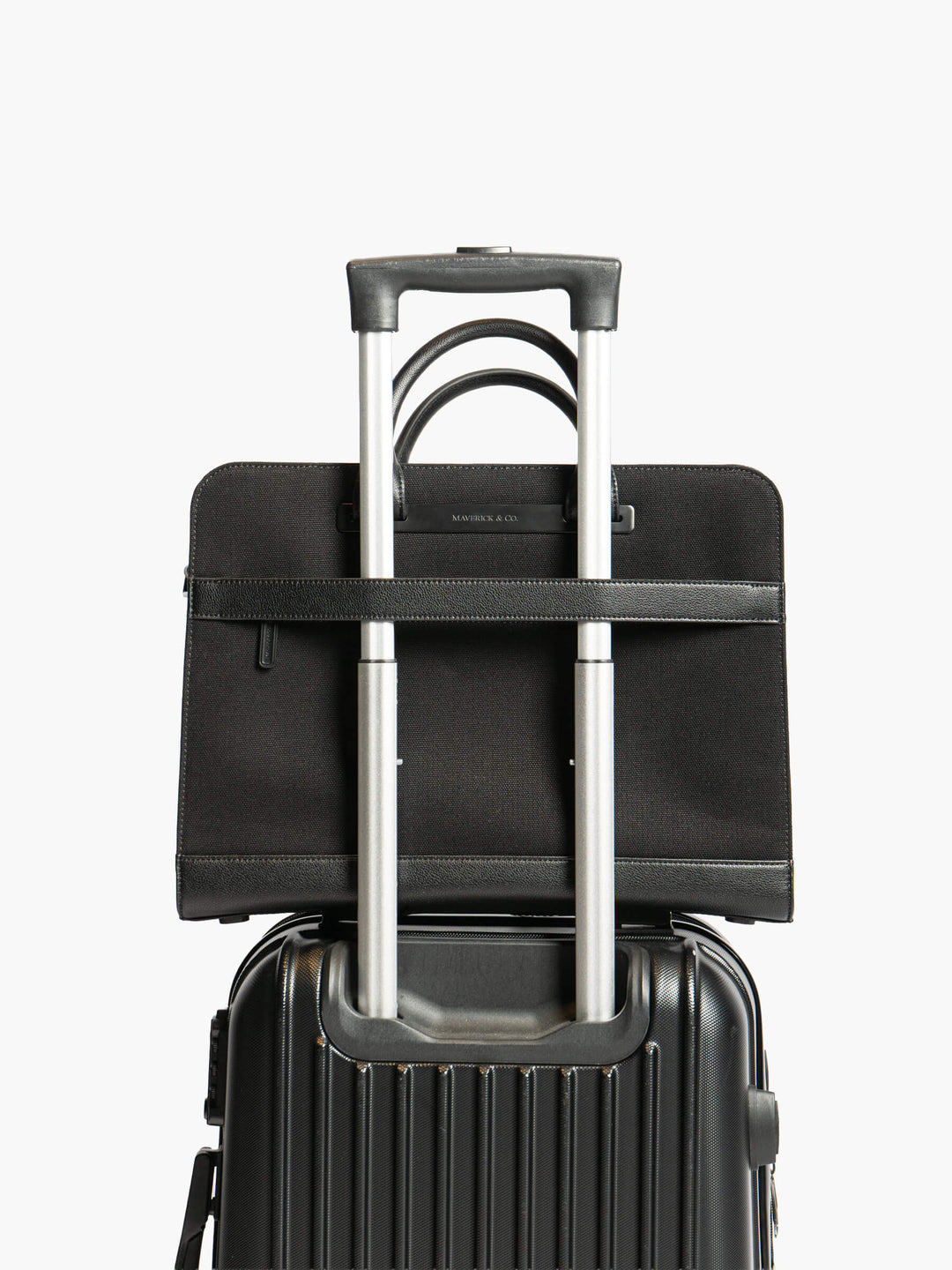 Maverick & Co. - Horizon Slim Executive Briefcase #color_black