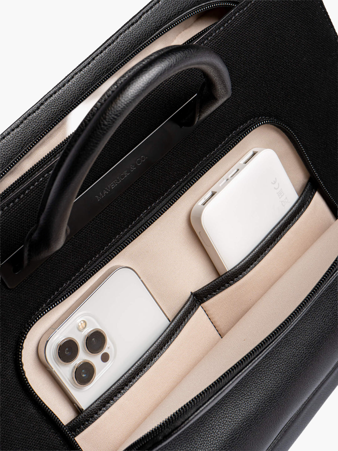 Maverick & Co. - Horizon Slim Executive Briefcase #color_black