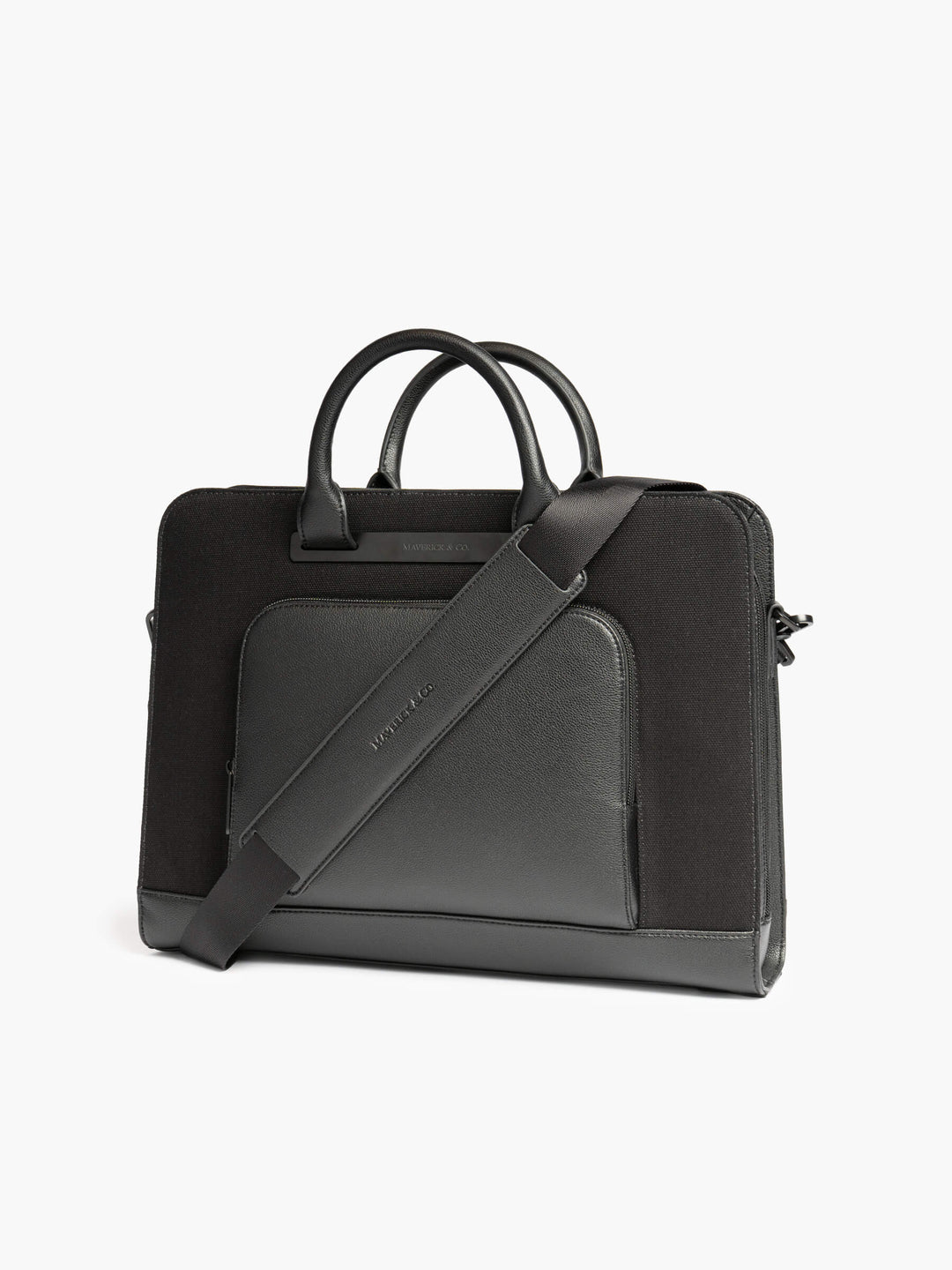 Maverick & Co. - Horizon Slim Executive Briefcase #color_black