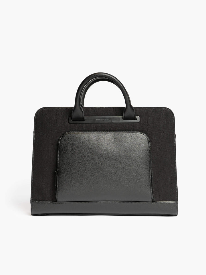 Maverick & Co. - Horizon Slim Executive Briefcase #color_black