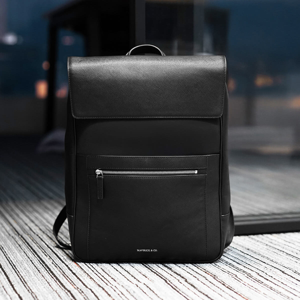 Maverick & Co. - Level Commuter Backpack #color_black