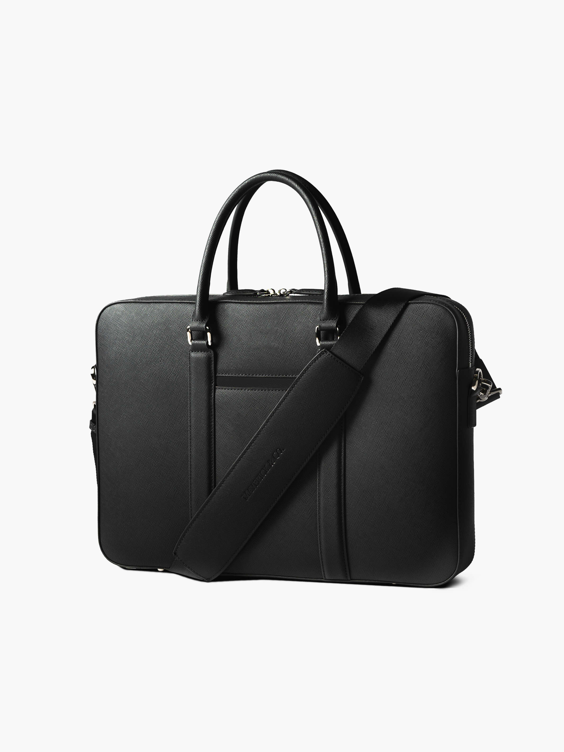 Manhattan Leather Briefcase Maverick Co