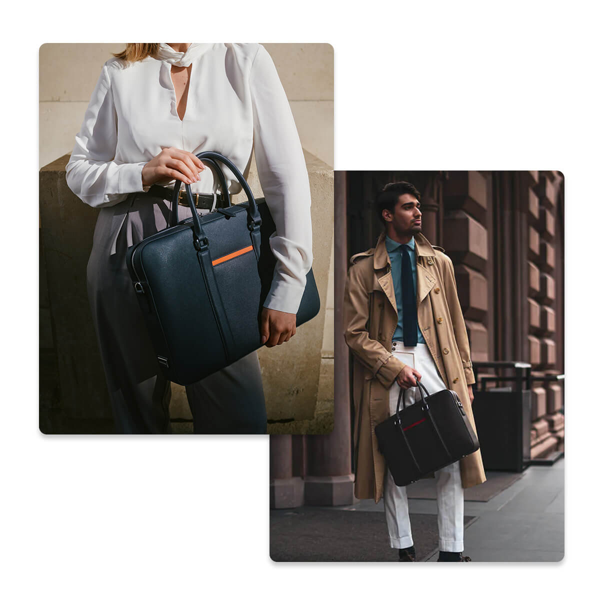 Maverick & Co. - Manhattan Leather Briefcase
