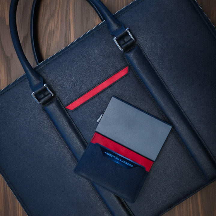 Manhattan Leather Pop-Up Wallet