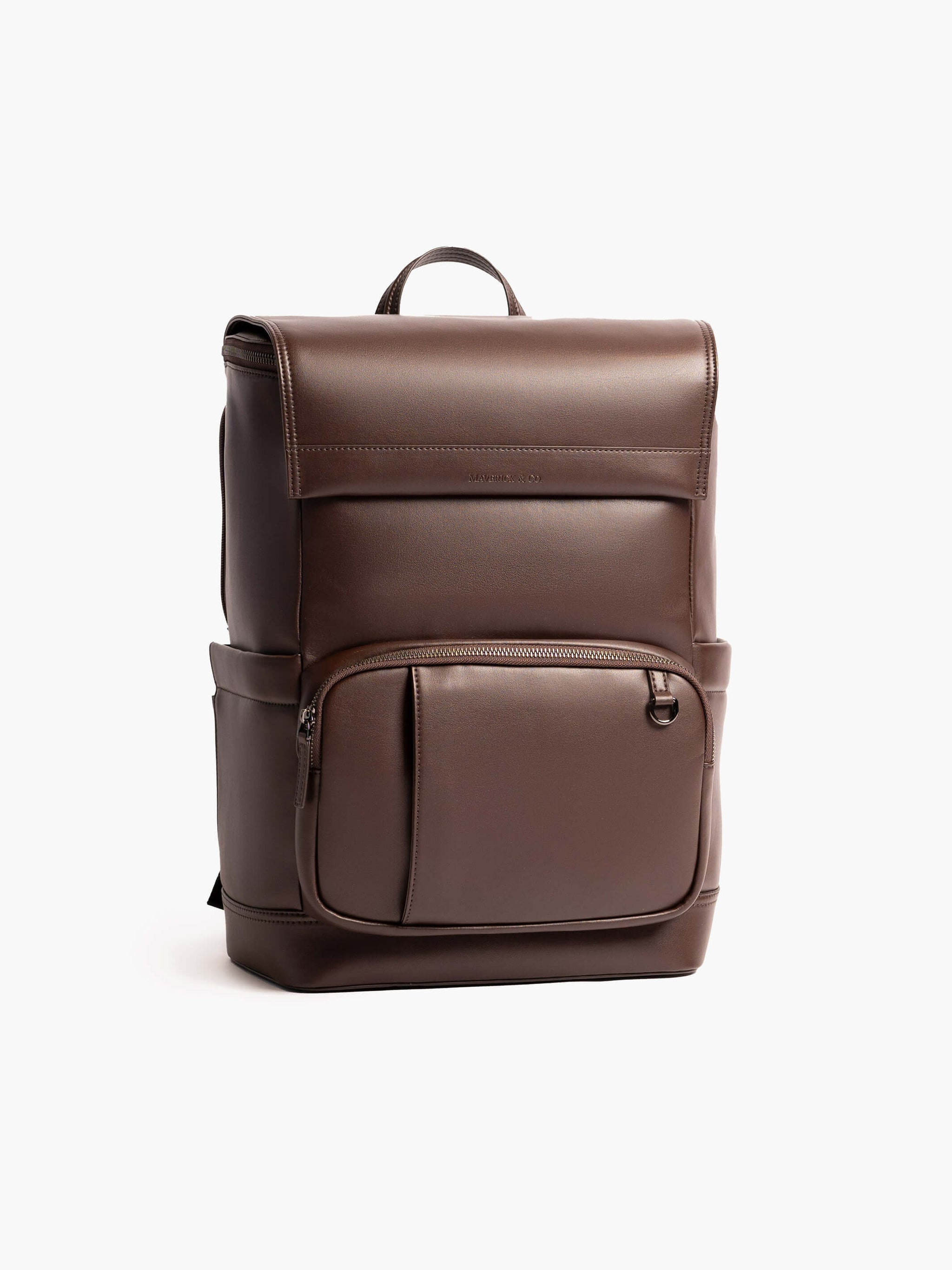 Maverick & Co. - Maximus Leather Backpack #color_brown
