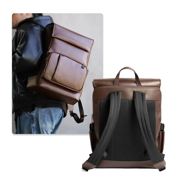 Maximus Leather Backpack