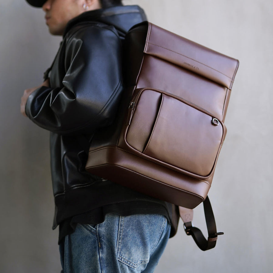 Maverick & Co. - Maximus Leather Backpack