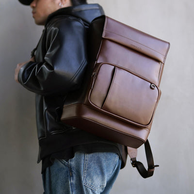 Maximus Leather Backpack