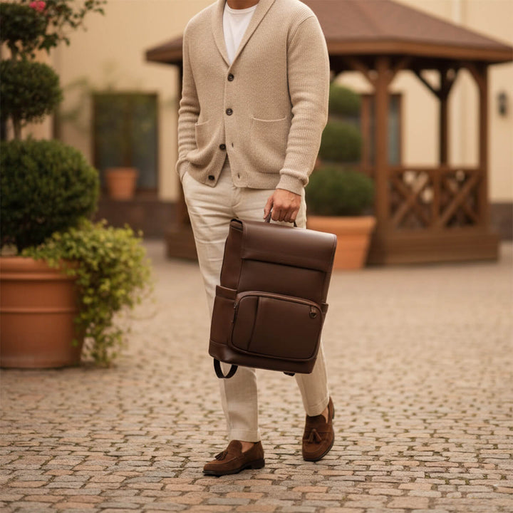 Maximus Leder Rucksack