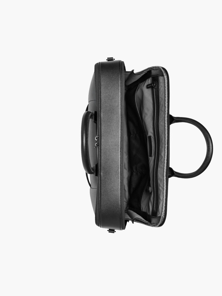 Maverick & Co. - Mercator Double-Zip Leather Briefcase