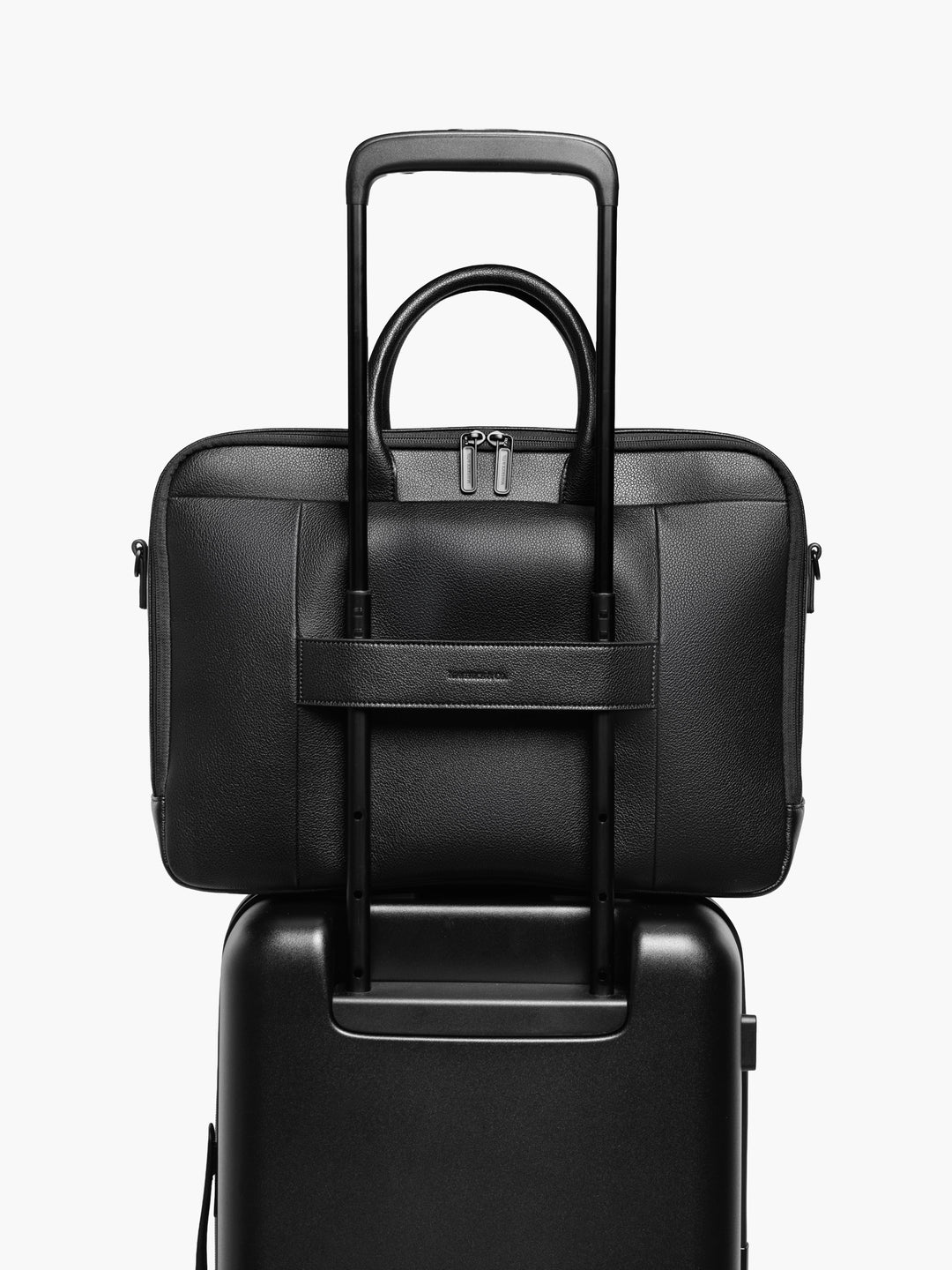 Maverick & Co. - Mercator Double-Zip Leather Briefcase