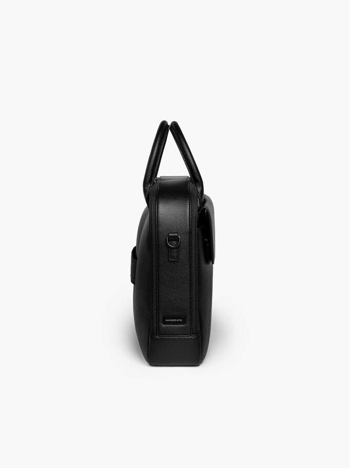Maverick & Co. - Mercator Double-Zip Leather Briefcase