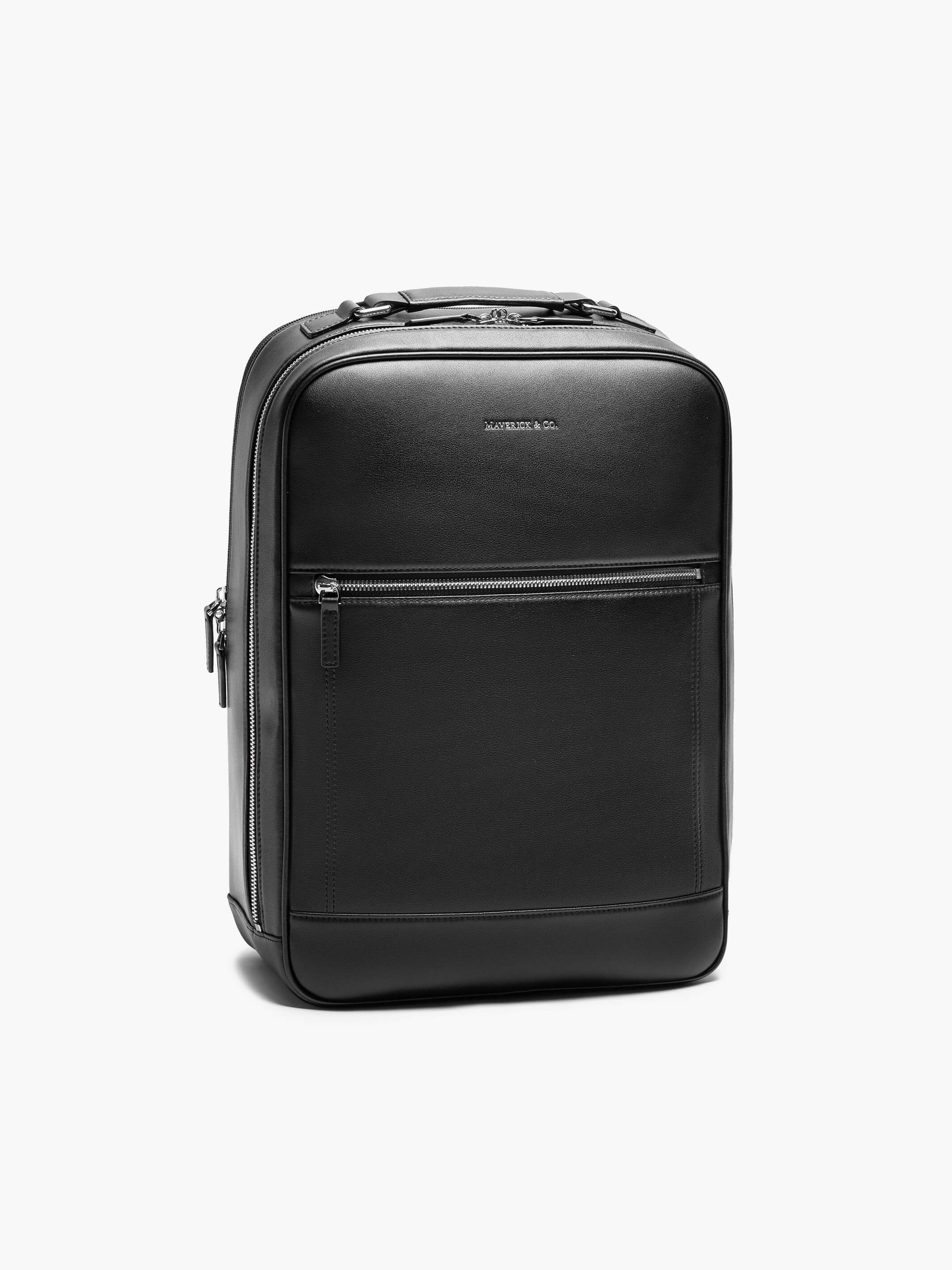 Leather business backpack online