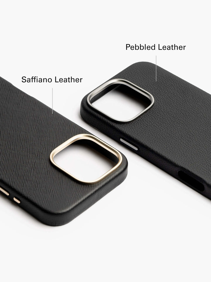 Maverick & Co. - Pebbled Leather Phone Case #size_iphone-16