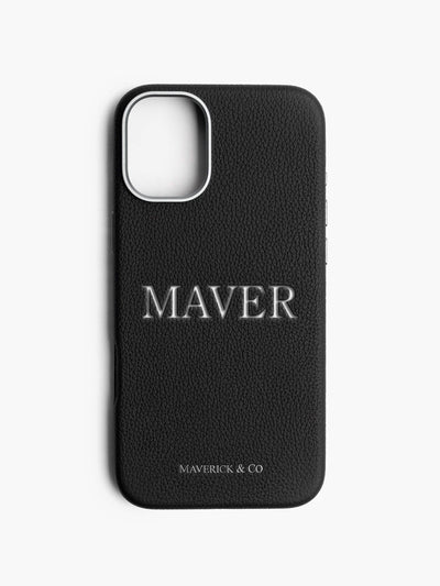 Maverick & Co. - Pebbled Leather Phone Case #size_iphone-16-plus