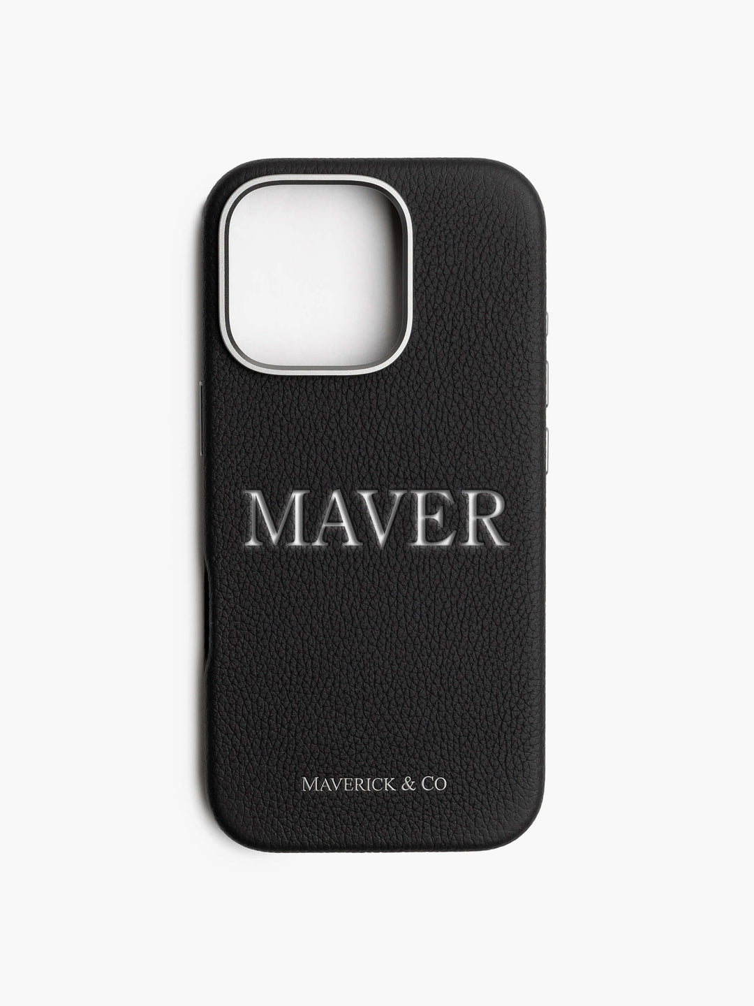 Maverick & Co. - Pebbled Leather Phone Case #size_iphone-16-pro