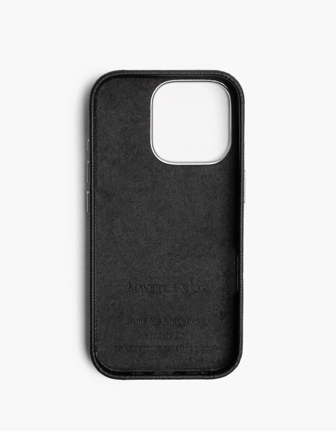 Maverick & Co. - Pebbled Leather Phone Case #size_iphone-16-pro