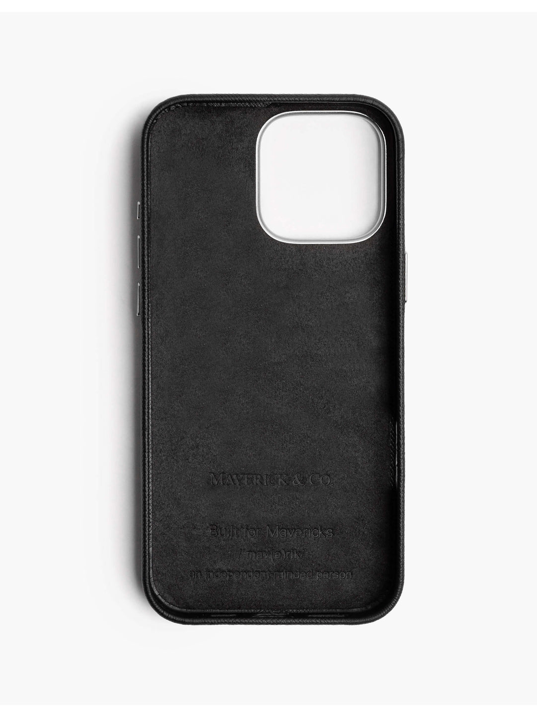 Maverick & Co. - Pebbled Leather Phone Case #size_iphone-16-pro-max