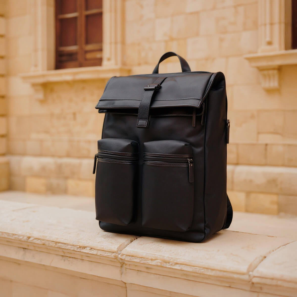 Rover Roll Top Backpack
