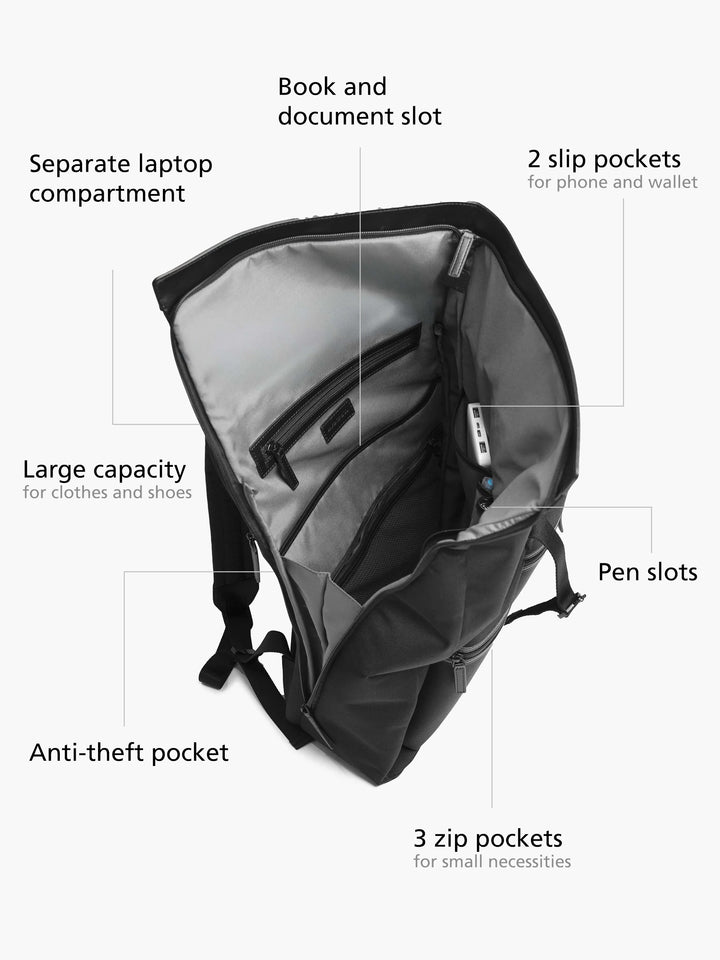 Rover Roll Top Backpack