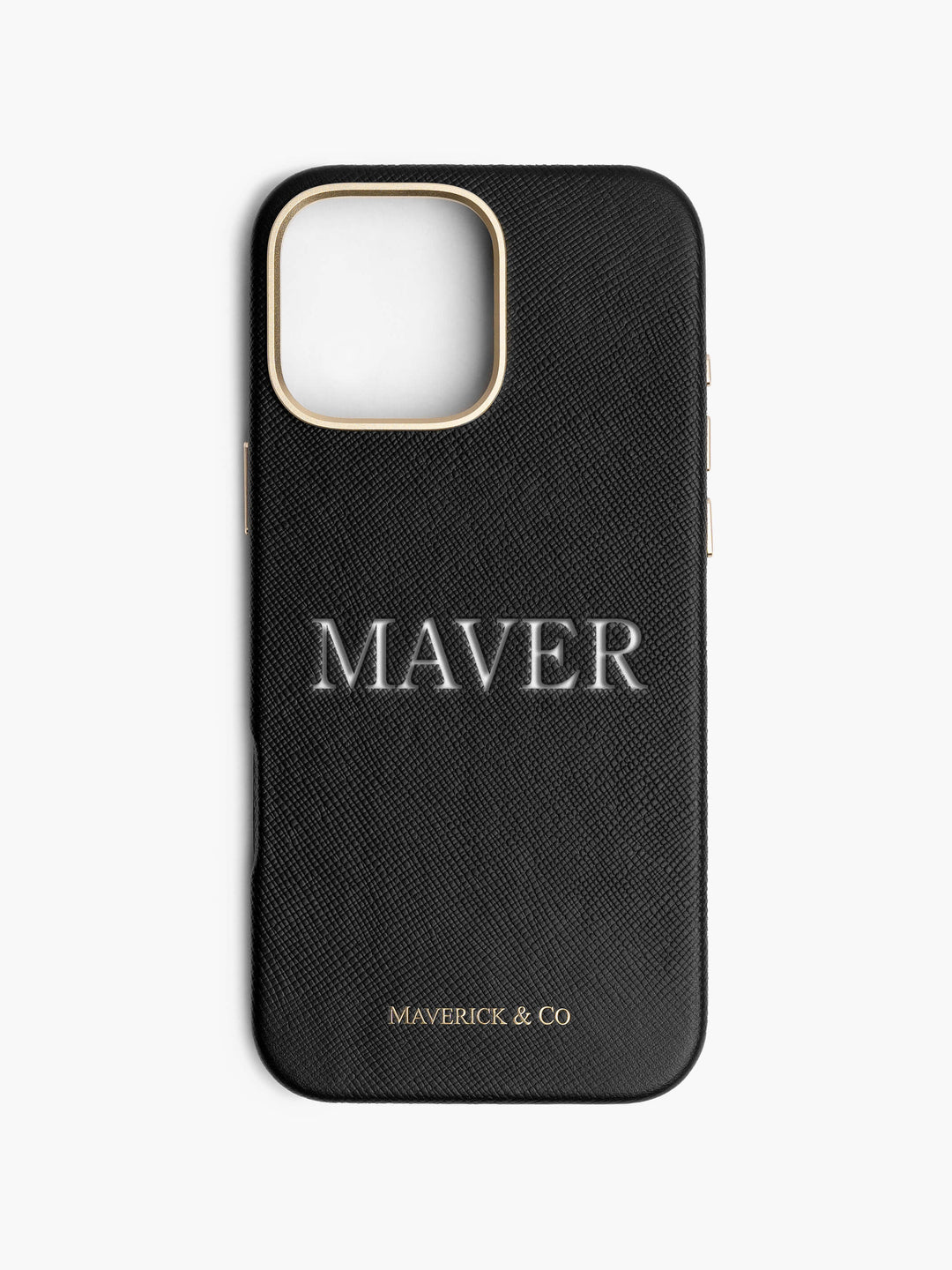 Maverick & Co. Saffiano Leather Phone Case #size_iphone-16-pro-max