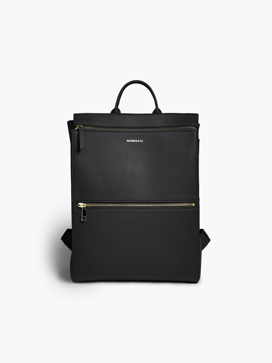 Maverick & Co. - Sonnet Leather Backpack #color_black