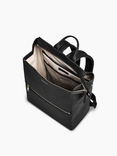 Maverick & Co. - Sonnet Leather Backpack #color_black