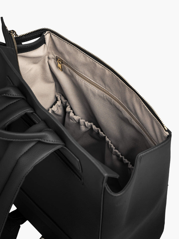 Maverick & Co. - Sonnet Leather Backpack #color_black