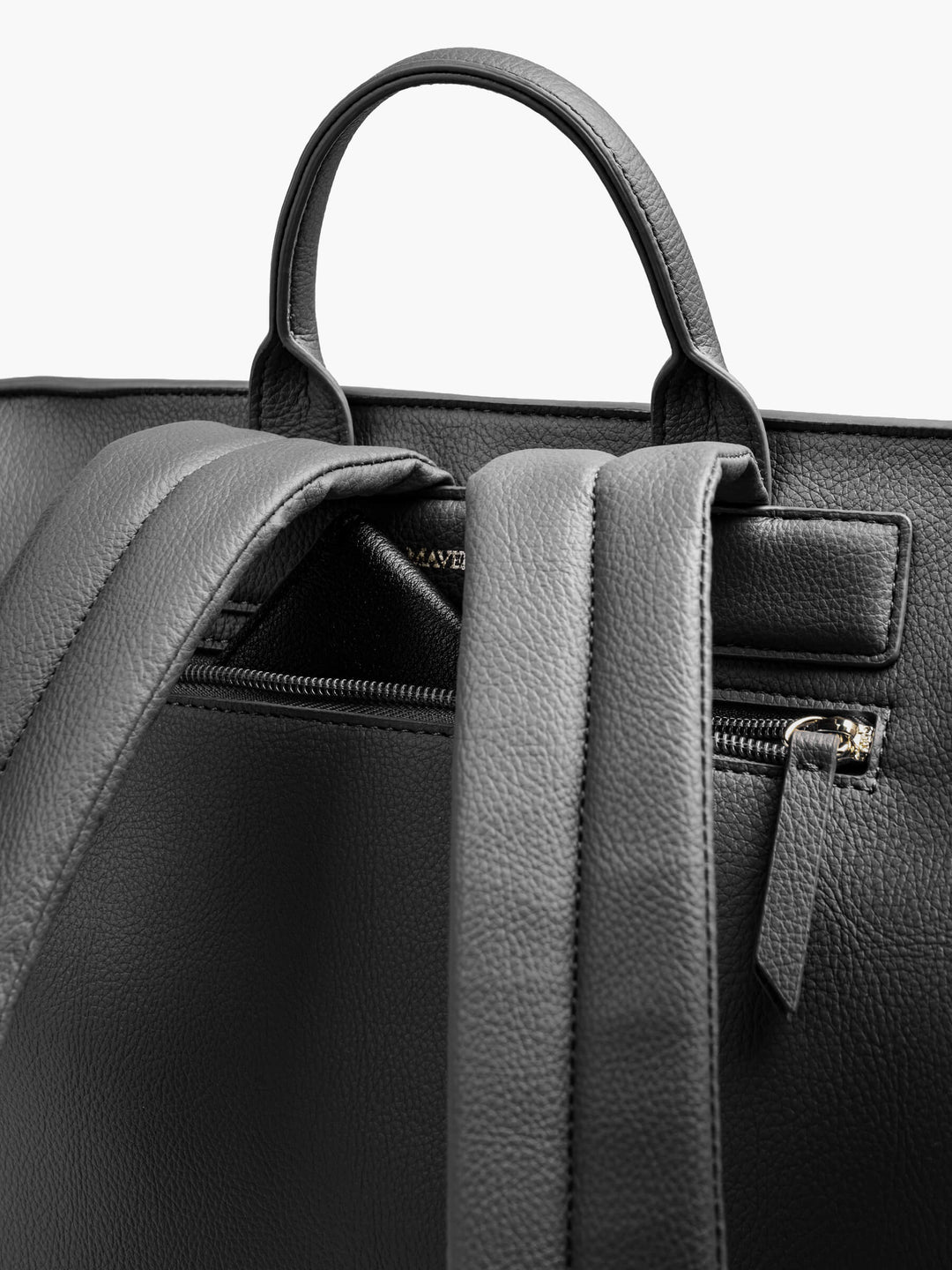 Maverick & Co. - Sonnet Leather Backpack #color_black