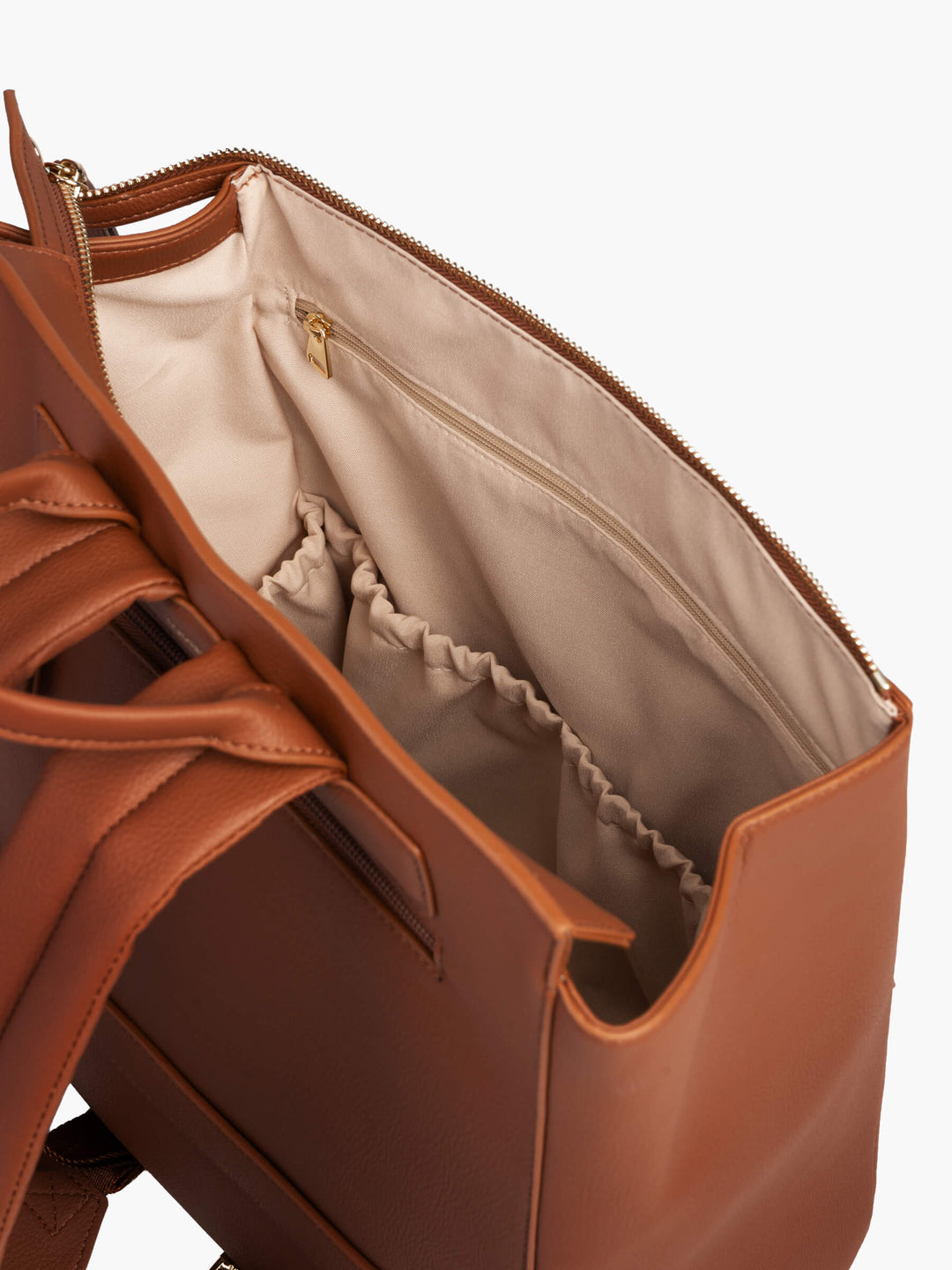 Maverick & Co. - Sonnet Leather Backpack #color_cognac