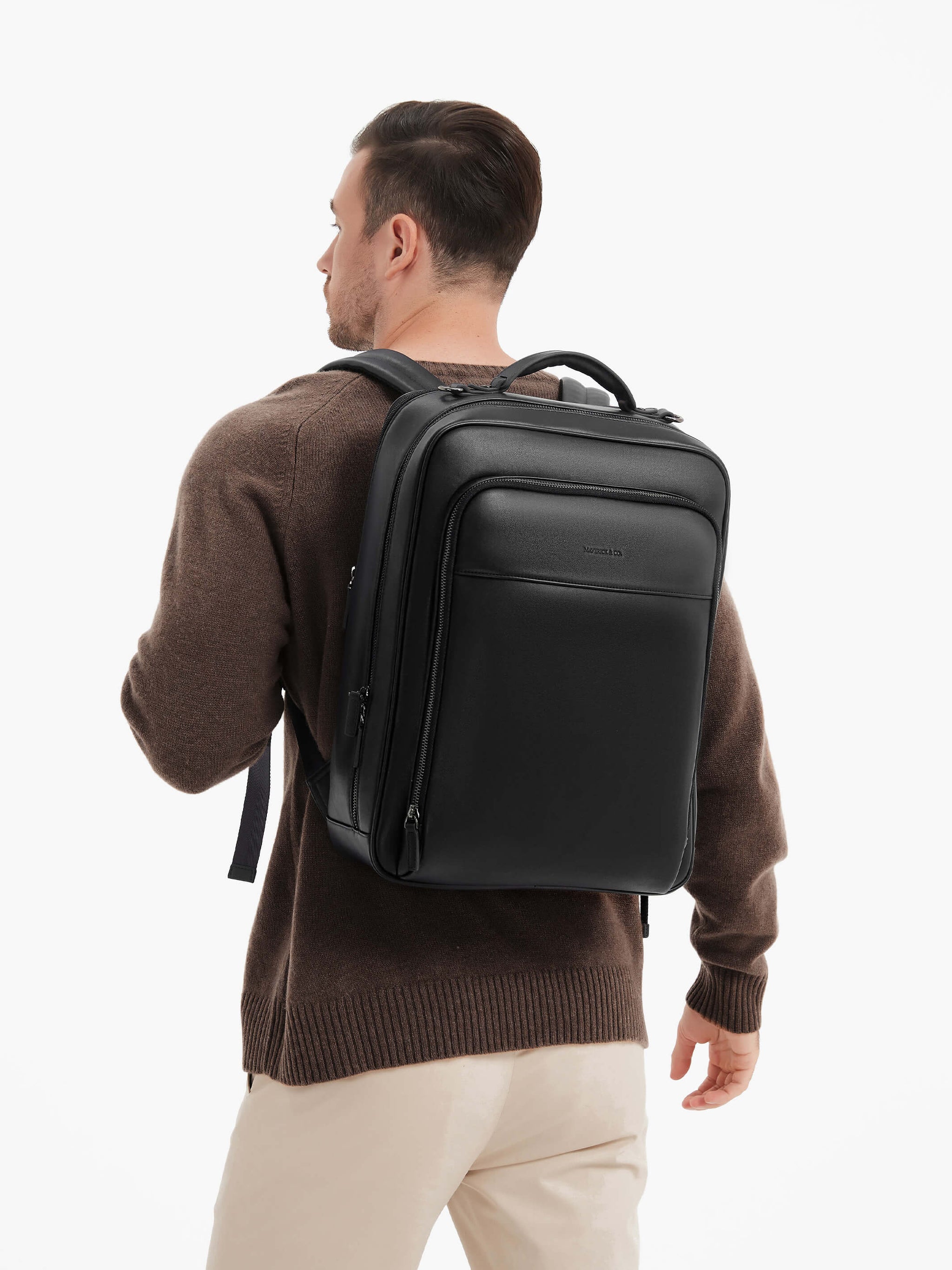Maverick & Co. - Windsor Business Backpack #color_black