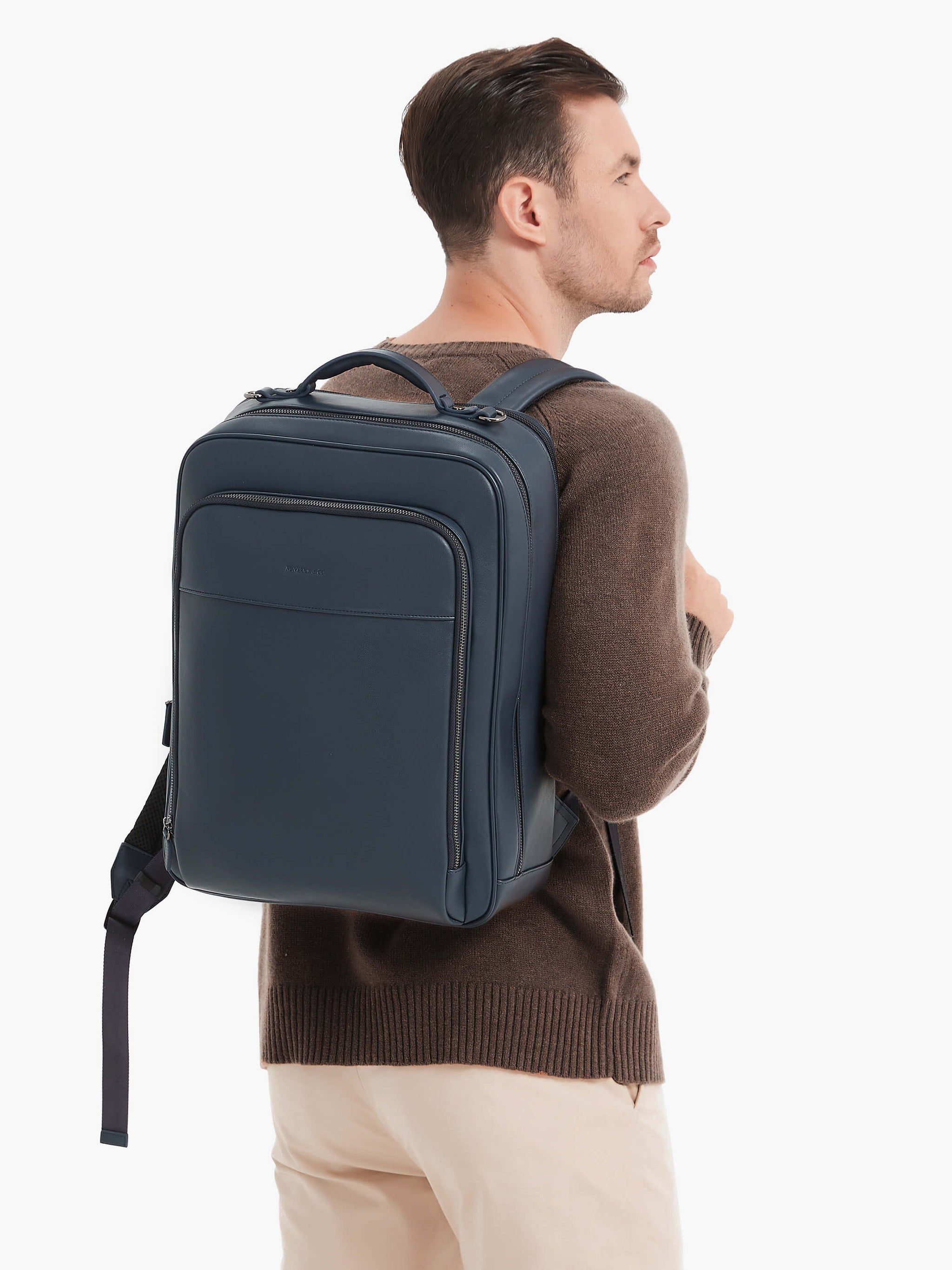 Maverick & Co. - Windsor Business Backpack #color_navy